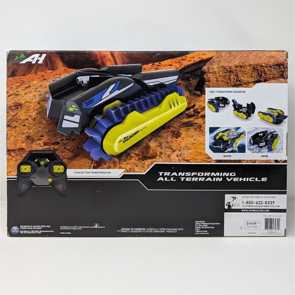 Air Hogs Thunder Trax All Terrain RC Vehicle Transforms From Tank To Boat New - Picture 3 of 8